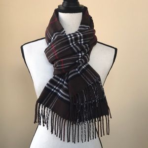 Cashmere Plaid Scarf